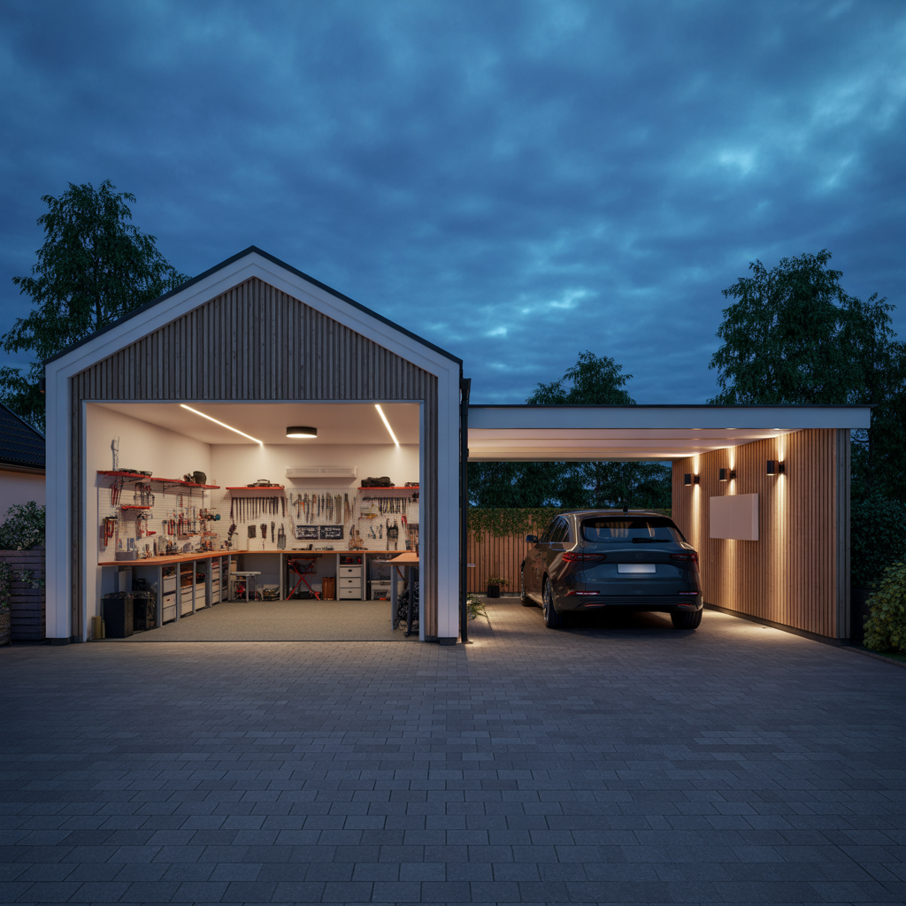 11.Hur du valjer ratt belysning for garage och carport