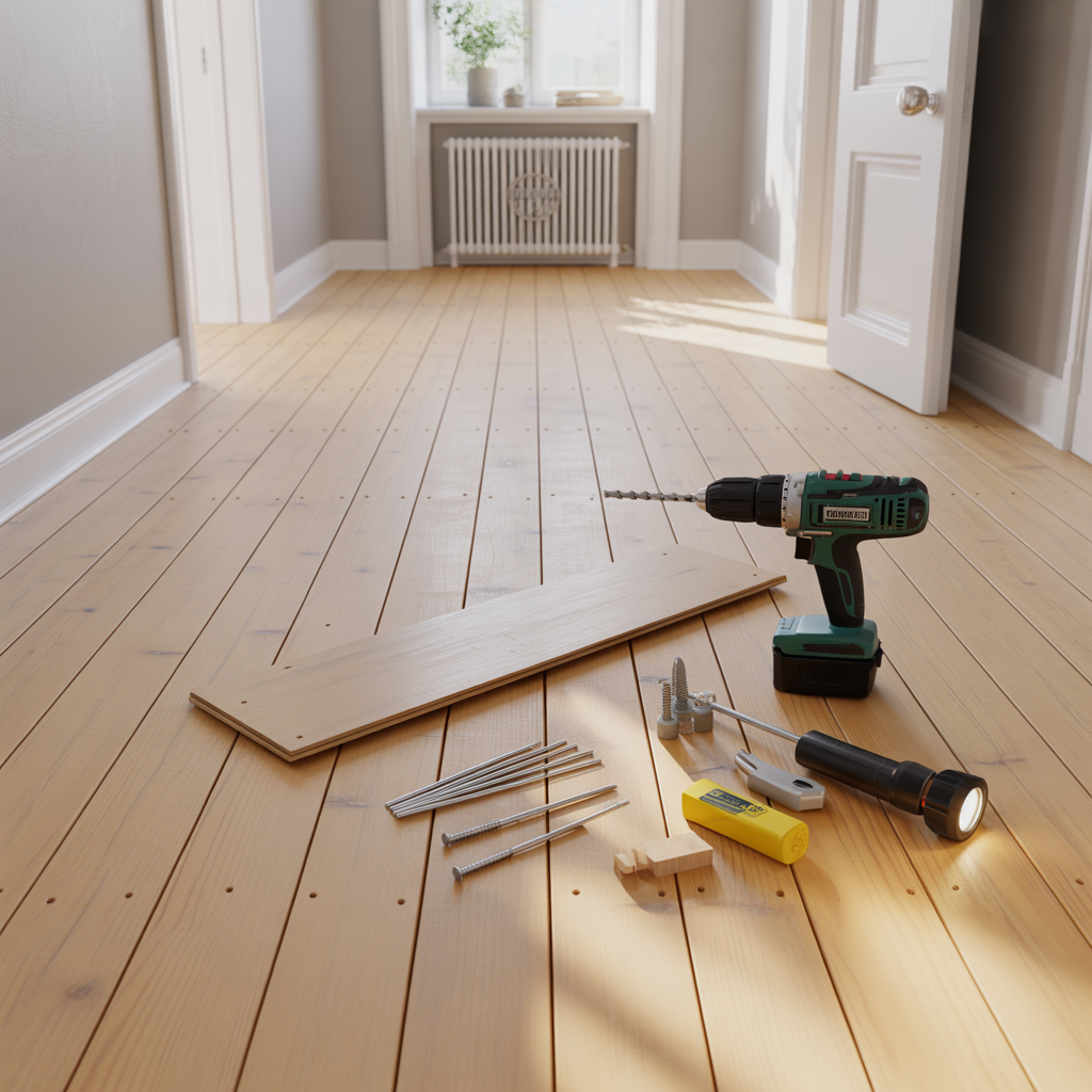 felsokning av knarrande tragolv orsaker och atgarder