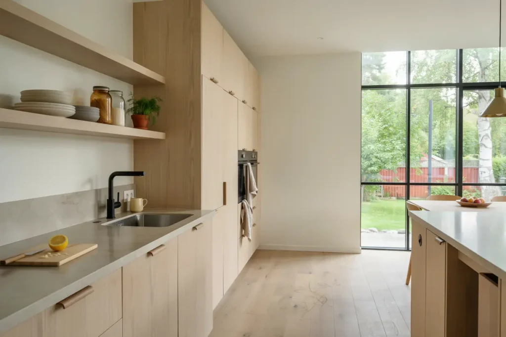 k ksrenovering och platsbyggd f rvaring i villa i bagarmossen