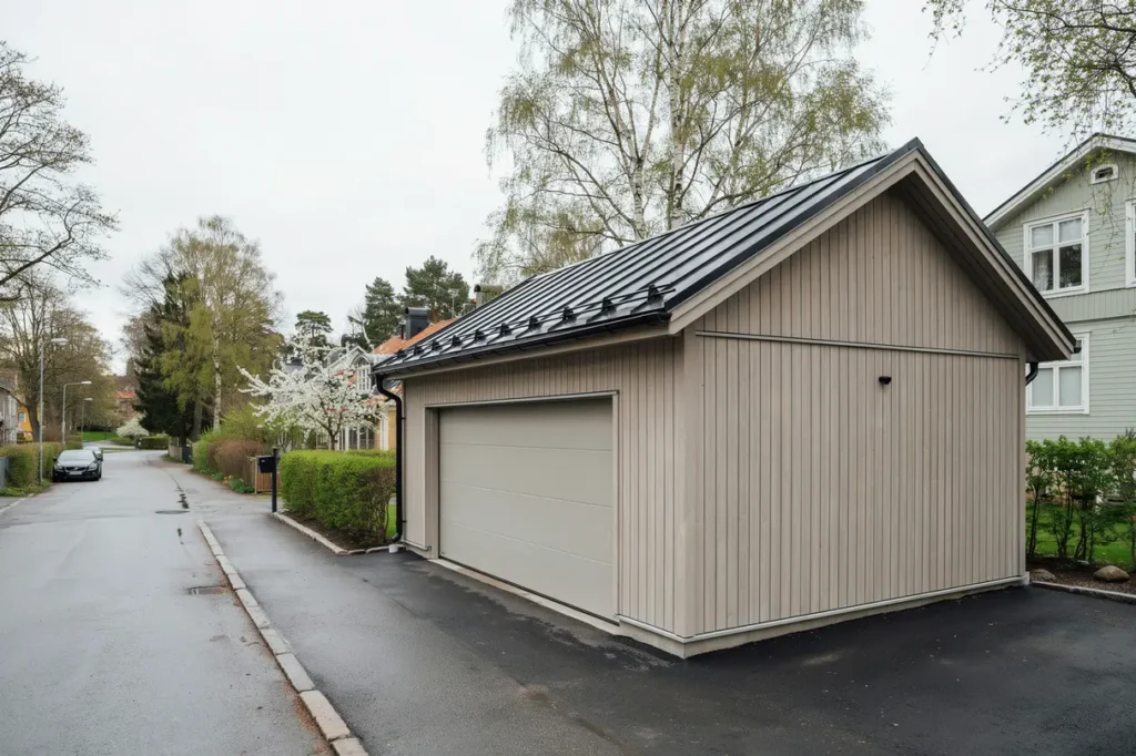 takoml ggning och renovering av garage i skarpn ck bagarmossen